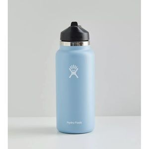 NEW Hydro Flask Wide Mouth Straw Lid 32oz Water Bottle